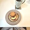 カフェ セモ - ドバイチョコ風ホットクとホットコーヒー