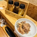 オカモト醤油ヌードル - 唐揚げ