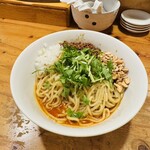 オカモト醤油ヌードル - 濃厚スパイスまぜそば