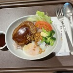 カフェ・ド・クリエ ホピタル - 料理写真:和風オニオンソースのハンバーグ
