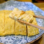 食菜　かま田 - 熱々ふわふわの出汁巻きに、辛味のパンチ、最高〜♪
島唐辛子は鷹の爪の2倍以上の辛さですww