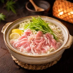新和食料理・創作居酒屋 七つの月の夢 - 塩ちゃんこ鍋