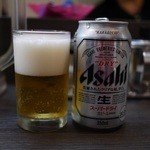 神保町 やきそば みかさ - 缶ビールは３００円