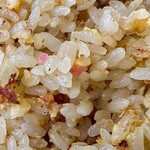 一楽ラーメン - やきめしのどアップ！