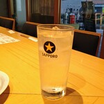 丸鶏料理と濃厚水炊き鍋 鳥肌 - 