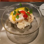 Tsubamesanjo Bit - 海老とホタテのイタリアンマリネ　880円
