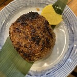 海鮮うまいもんや 浜海道 - 焼きおにぎり280円