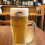 魚河岸酒場 駅キタ浜けん - ハッピーアワーの生ビール