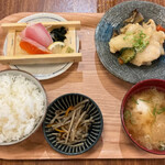魚河岸酒場 駅キタ浜けん - 今日のランチ