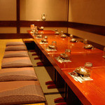 すし土風炉 - 8名様の個室席　掘りごたつでご用意できます。