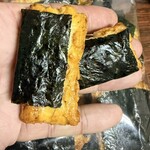 萬寿金製菓 直売店 - 「海苔かきもち」350円税込み♫