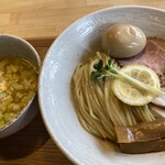 MENYA HITENZAKA - 料理写真:特製昆布水つけ麺塩