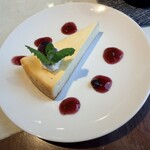 甘味cafe空 - 「チーズケーキ」550円税込み♫