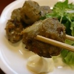 うさぎ - すりみ揚げ。