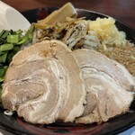 ラーメン 魁力屋 - 料理写真:限定スタミナまぜそば