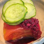 鎌倉 寸草 - 小鉢・トマト、ビーツ
