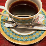 叙々苑 - 食後に〜コーヒーも頂き〜ほっこり〜♡‥美味しかったねぇ〜って‥連呼しちゃいましたぁ〜˚✧₊⁎