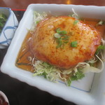 NONNOカフェレストラン - 豆腐ハンバーグのアップ