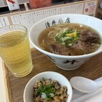 清井商店 - ソーキそば(ミニじゅーしーはサービス)
