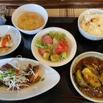 中国厨房ジャーチャン - 麻婆茄子＆油淋鶏ランチ