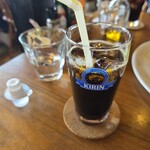 石窯PIZZAバル 四季 - アイスコーヒー