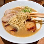 鶏ポタラーメンTHANK - 細麺