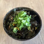 つけ麺本舗 辛部 - チャーシュー御飯
