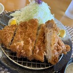 とんかつ玉藤 - 料理写真:ロースカツ140g断面