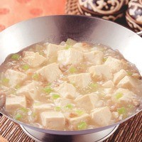 白麻婆豆腐