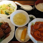 551蓬莱 - 寿定食 1540円(2015.3)