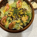 SPAGHETTI　KAKEHASHI - ■シメジのサラダスパゲッティ大盛＋粉チーズ¥1,900