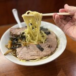 らぁめん 満来 - 中太もちもち麺