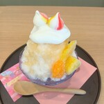 kiki cafe - もも氷