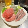 スタンドヒーロー - 本まぐろトロ　748円
アジ刺身　473円
生シラス　385円