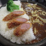 三田屋総本家カレーの店 - チーズ＆チューリンガーカツカレー