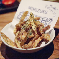みみずく - できたてその場でがっちゃん!! 生ポテトフライ☆