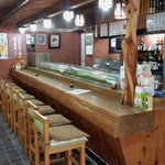 らかん寿し 松月 - らかん寿司松月の店内