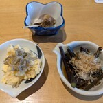 蕎庵 あおい - 料理写真:前菜盛り合わせ①