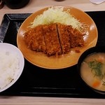 Katsuya - ロースカツ定食（500円）※開店記念価格（通常は745円）