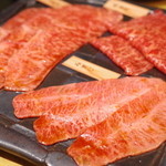 焼肉すどう - サーロイン、ミスジ、外もも