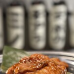 軽井沢ホルモン ゆきち - ダボス牛のギアラ。