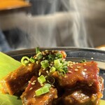 軽井沢ホルモン ゆきち - ダボス牛のハツ。