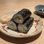 麺匠の心つくし つるとんたん - 海老サラダ巻　650円