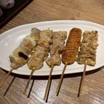 焼き鳥と蕎麦 灯 - 