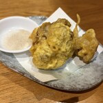 焼き鳥と蕎麦 灯 - 舞茸天ぷら