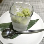 熱香森 - 柚子と枝豆のソルベ