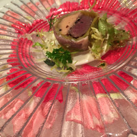 モナリザ 恵比寿店 - お皿　ピンクがキレイ♪