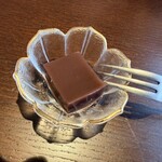 すし辰ノ屋 - デザートの一口羊羹