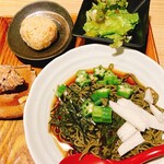 瓦そば すずめ - おそば定食