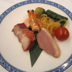 ホテルオークラレストラン新宿 中国料理 桃里 - 前菜の盛合せ